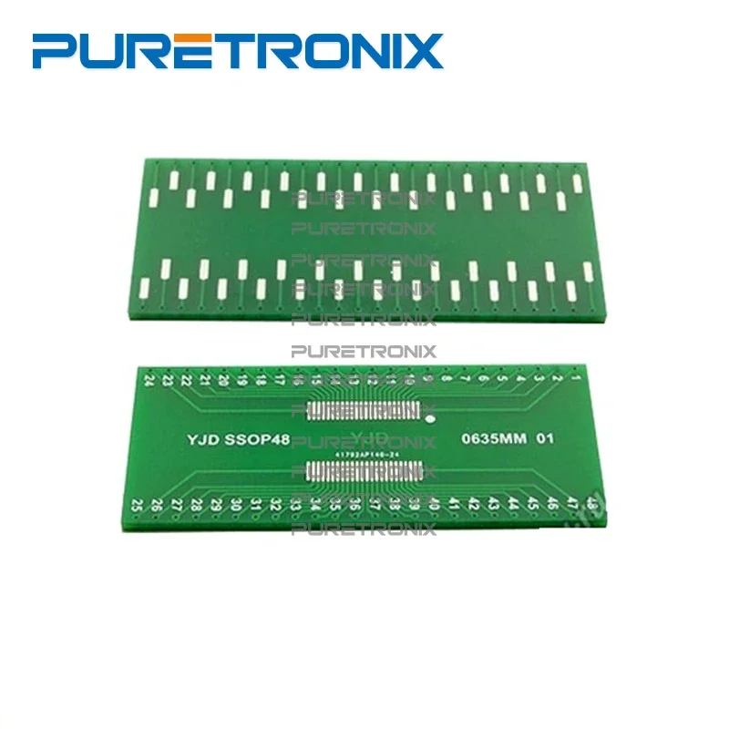 Адаптер IC SSOP48 на DIP48 
Адаптер IC SSOP48 на DIP48