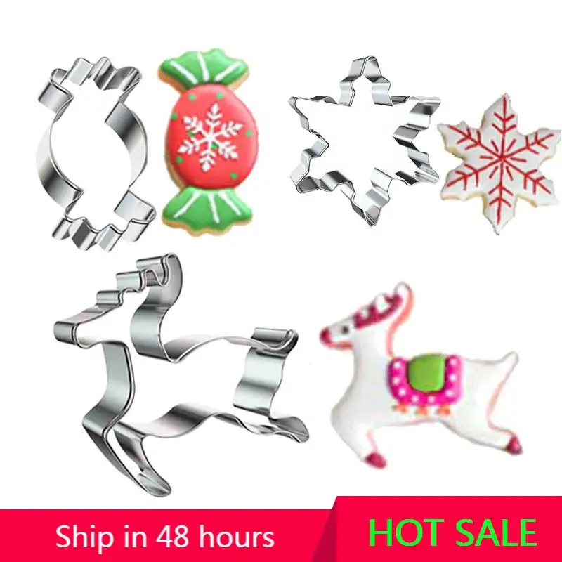 Christmas Cookie Cutter Gingerbread Xmas Deer Mold Christmas Cake Decoration Tool DIY Fondant Baking Mould Kitchen Accessories
Christmas Cookie Cutter Gingerbread Xmas Deer Mold Christmas Cake Decoration Tool DIY Fondant Baking Mould Kitchen Accessories