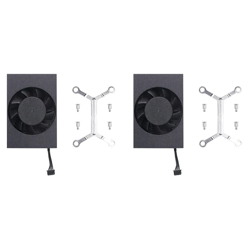 2X Aluminum Heatsink With Fan For Jetson Xavier Nx Module Embedded Adjustable Speed Fan Heatsink 
2X Aluminum Heatsink With Fan For Jetson Xavier Nx Module Embedded Adjustable Speed Fan Heatsink