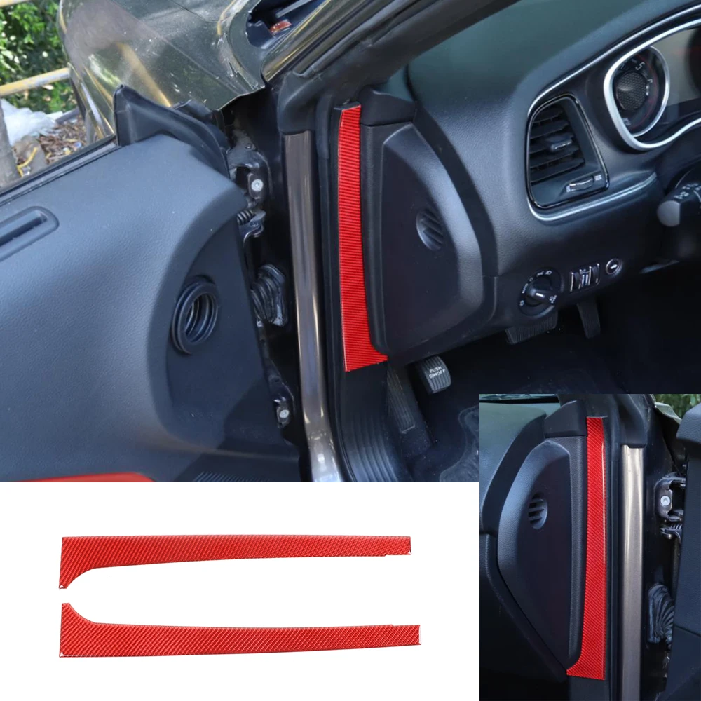 Fit for Dodge Challenger 2015-2022 Soft Carbon Fiber Front A-pillar Panel Cover Decorative Trim Interior Car Accessories
Fit for Dodge Challenger 2015-2022 Soft Carbon Fiber Front A-pillar Panel Cover Decorative Trim Interior Car Accessories