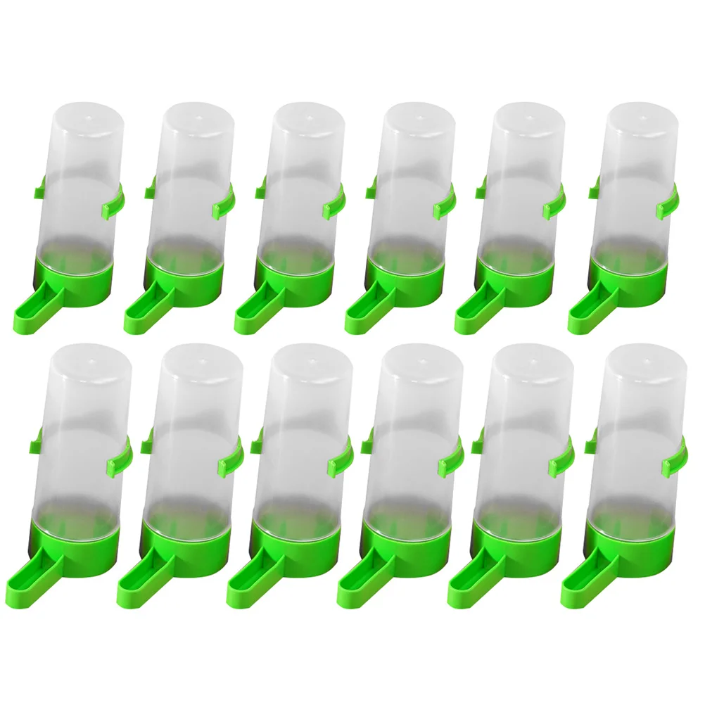 20 PCS Feeding Feeder Automatic Poultry Waterer Clear Plastic Container Small Parrot
20 PCS Feeding Feeder Automatic Poultry Waterer Clear Plastic Container Small Parrot