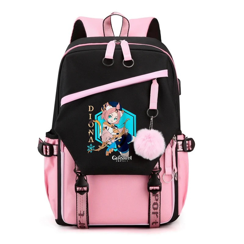 Genshin Impact Anime Bagpack Shouder for Women Kawaii Backpack Manga Genshin Impact BookBags Fashion School Bags for Girls Boys
Genshin Impact Anime Bagpack Shouder for Women Kawaii Backpack Manga Genshin Impact BookBags Fashion School Bags for Girls Boys