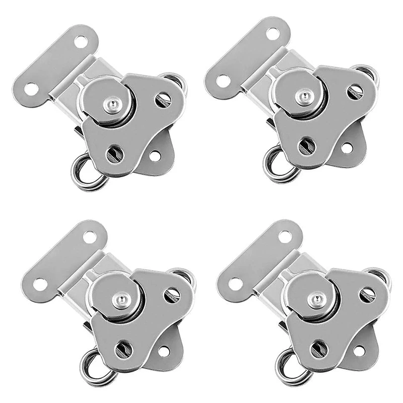 4 Pack 304 Stainless Steel Twist Latch With Keeper And Spring Butterfly Draw Latch For Case Box
4 Pack 304 Stainless Steel Twist Latch With Keeper And Spring Butterfly Draw Latch For Case Box