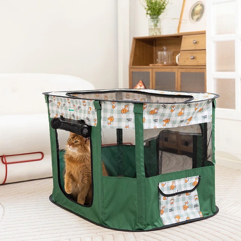 

Cat House Delivery Room Puppy Kitten House Sweet Cozy Sweet Cat Bed Comfortable Cats Tent Folding for Pet Dog Cats Supplies