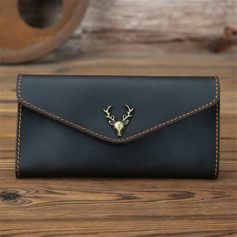 Vintage Crazy Horse Genuine Leather Credit Card Holder Wallet Men Women Handbags Exquisite Clutch Bag Cardholder Case
Vintage Crazy Horse Genuine Leather Credit Card Holder Wallet Men Women Handbags Exquisite Clutch Bag Cardholder Case