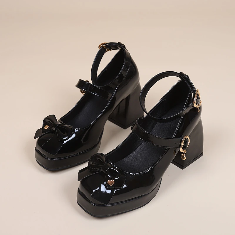 Women's Belt Heel Shoes Fashionable and Versatile 2022 New Temperament Square Heel Spring and Autumn Shallow Mouth Heels Women
Women's Belt Heel Shoes Fashionable and Versatile 2022 New Temperament Square Heel Spring and Autumn Shallow Mouth Heels Women