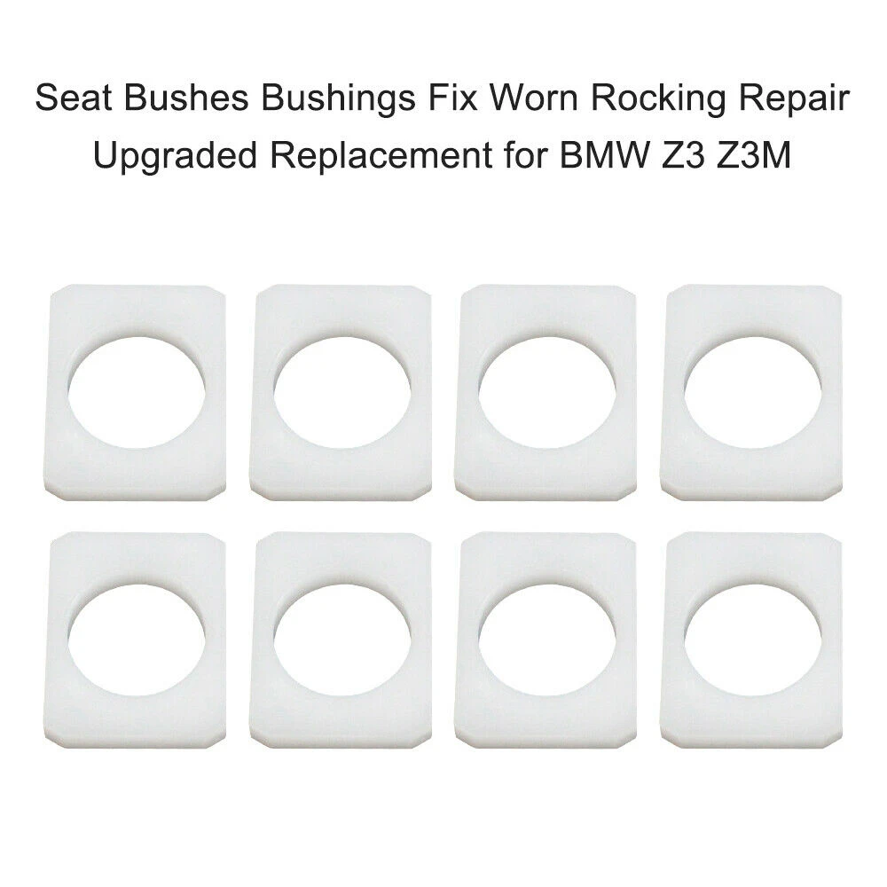 8Pcs Car Seat Bushings Rubber Cushioning Driver's Seat Passenger Seat Repair Kit For BMW Z3 Z3M E36 E37 E38 1994-2002
8Pcs Car Seat Bushings Rubber Cushioning Driver's Seat Passenger Seat Repair Kit For BMW Z3 Z3M E36 E37 E38 1994-2002