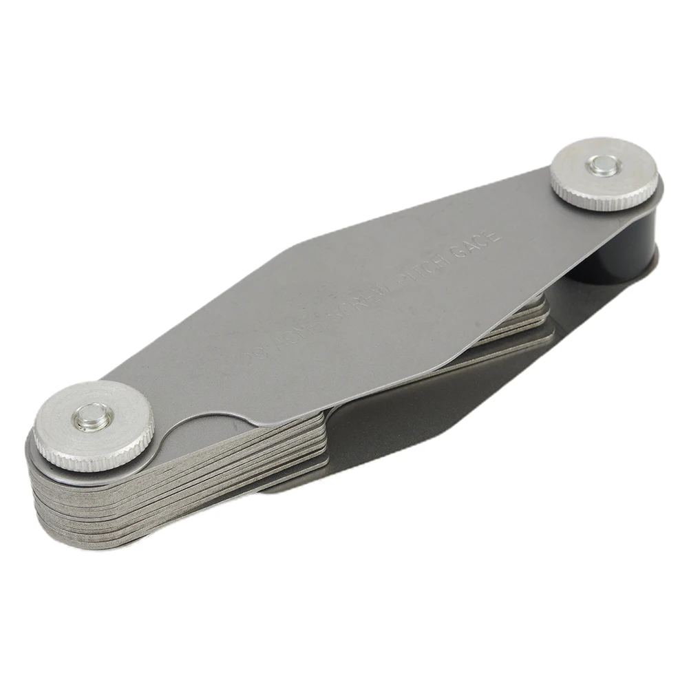 Durable High Quality High Quality Material Convenient Pitch Gauge ACME Pitch Gauge 1 Set 1N-12N 29 Degree Angle
Durable High Quality High Quality Material Convenient Pitch Gauge ACME Pitch Gauge 1 Set 1N-12N 29 Degree Angle