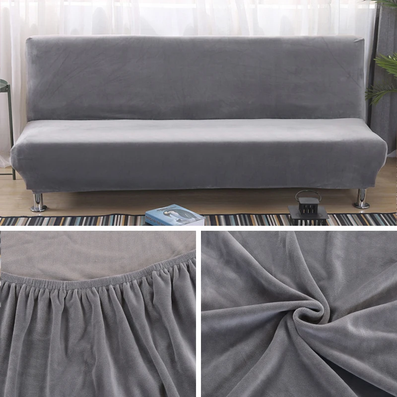 Plush Sofa Bed Cover Solid All-inclusive Slipcover for Sofa Bed without Armrest Couch Covers for folding Sofa Bed Sofa Cover
Plush Sofa Bed Cover Solid All-inclusive Slipcover for Sofa Bed without Armrest Couch Covers for folding Sofa Bed Sofa Cover
