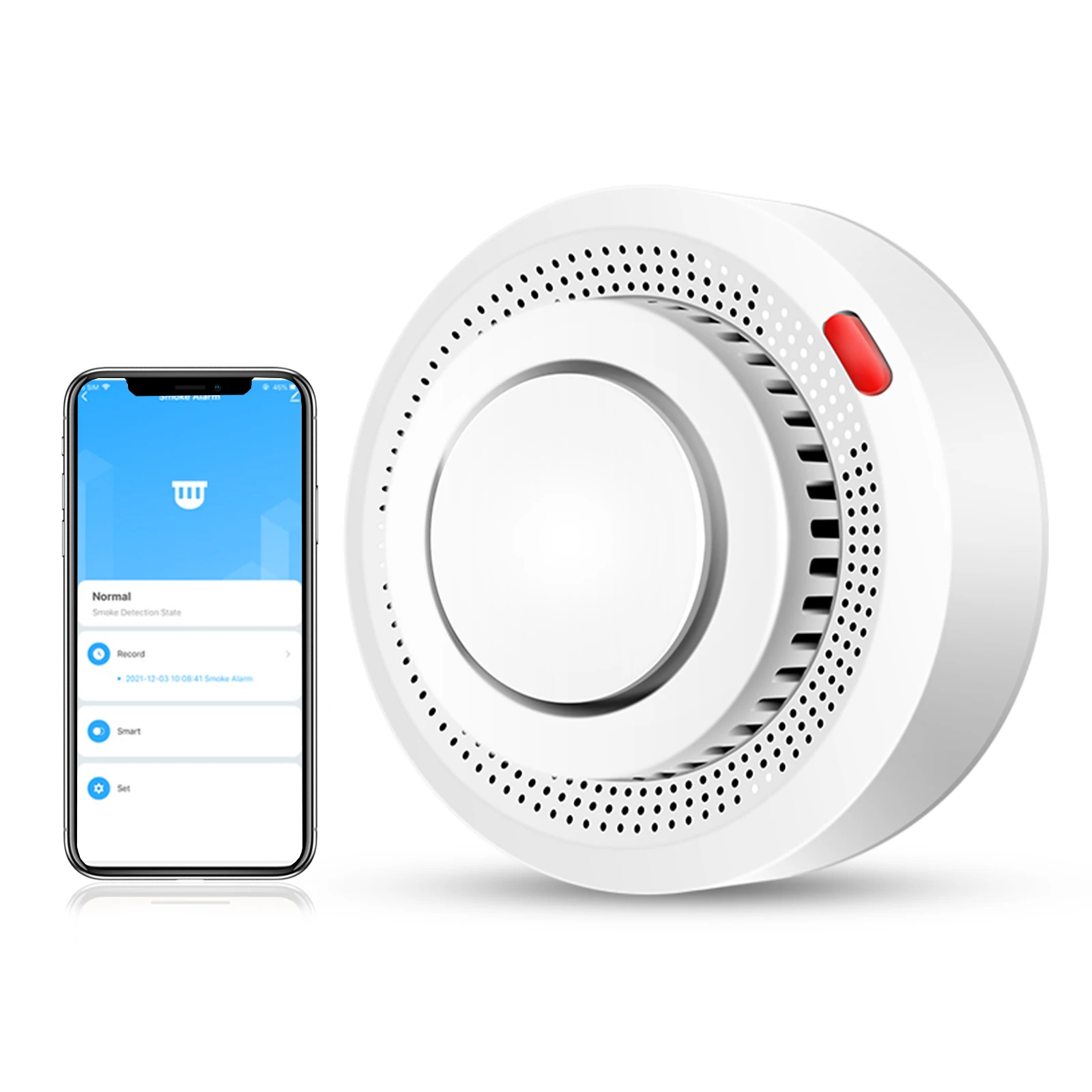 Bseed Zigbee Smoke Alarm Detector Sensor Smoke Concentration Detection Smart Fire Alarm Home Security Protection System
Bseed Zigbee Smoke Alarm Detector Sensor Smoke Concentration Detection Smart Fire Alarm Home Security Protection System