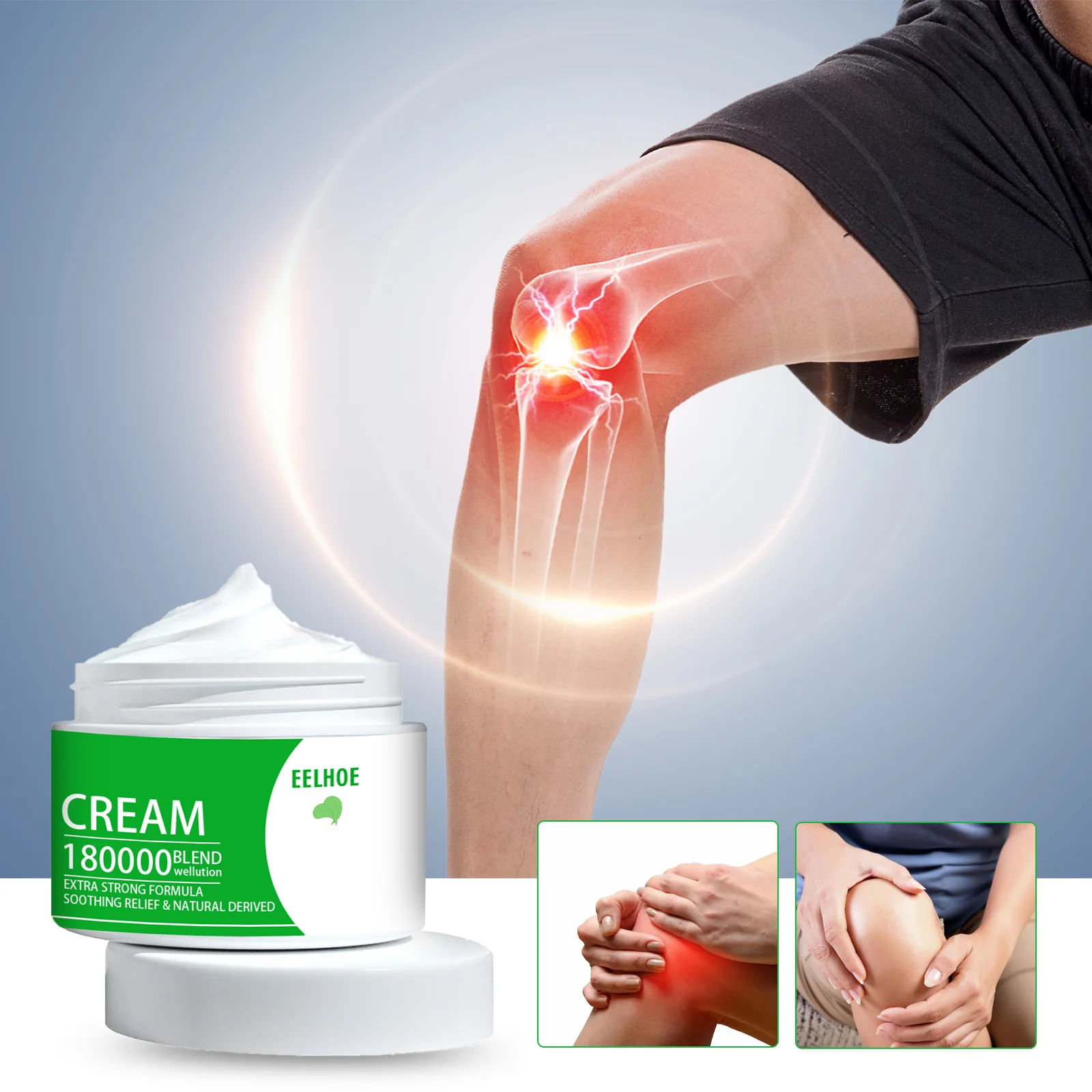 EELHOE Pure Natural Soothing Cream Muscle Patches Cream for Rheumatoid Arthritis Joint Pain Relief Neck Back Body Massage
EELHOE Pure Natural Soothing Cream Muscle Patches Cream for Rheumatoid Arthritis Joint Pain Relief Neck Back Body Massage