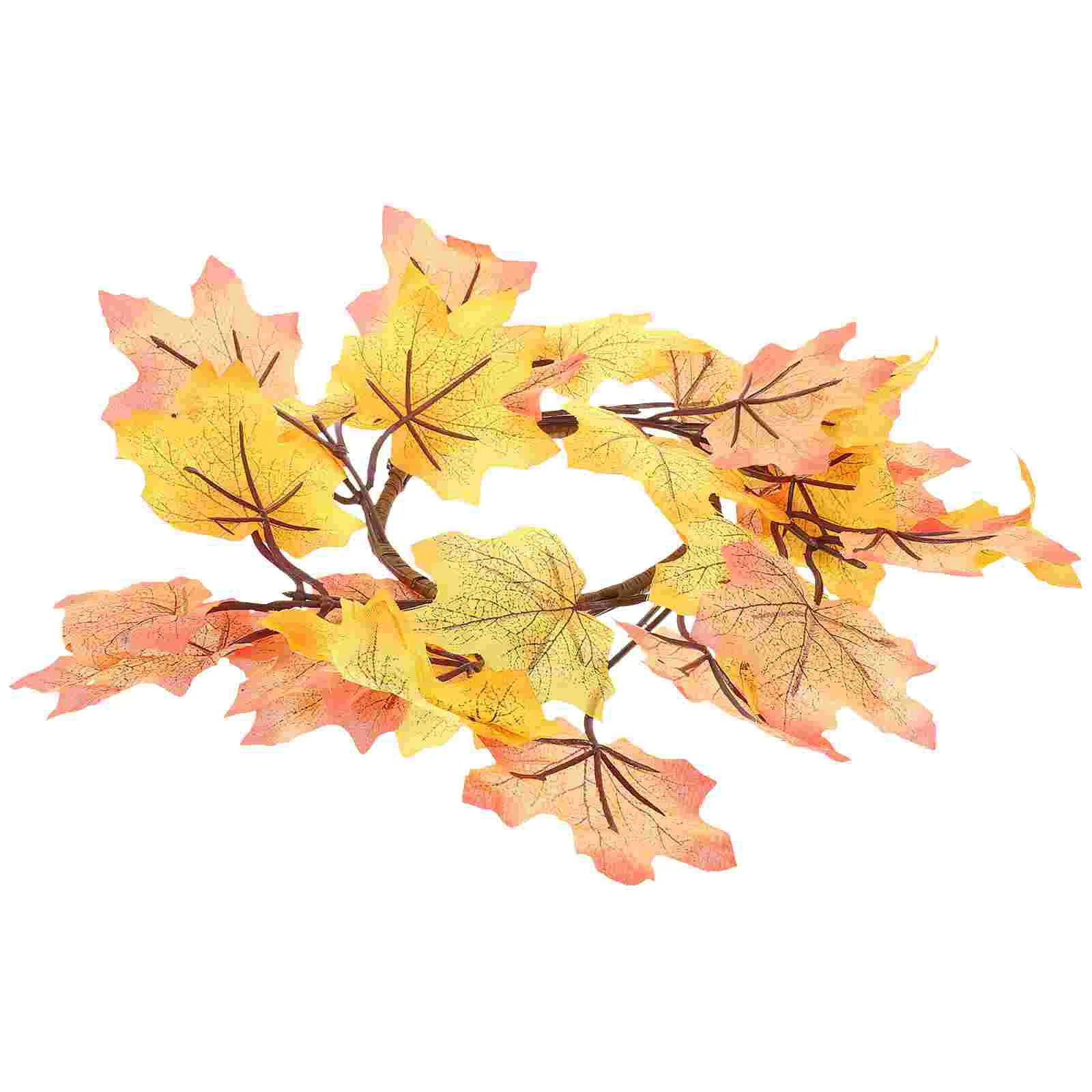 Maple Leaves Wreath Decoration Fall Garland Front Door Hanging Wreath Thanksgiving Day Wreath
Maple Leaves Wreath Decoration Fall Garland Front Door Hanging Wreath Thanksgiving Day Wreath