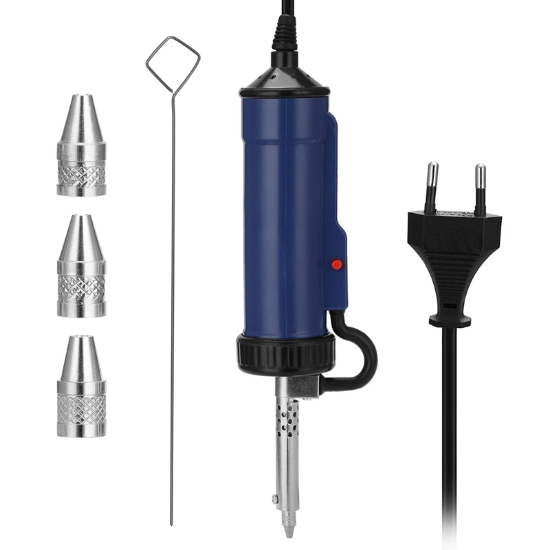 Desoldering Machine ADT03 Automatic Portable Electric Solder Tin Sucker Vacuum Soldering Remove Pump EU Plug
Desoldering Machine ADT03 Automatic Portable Electric Solder Tin Sucker Vacuum Soldering Remove Pump EU Plug
