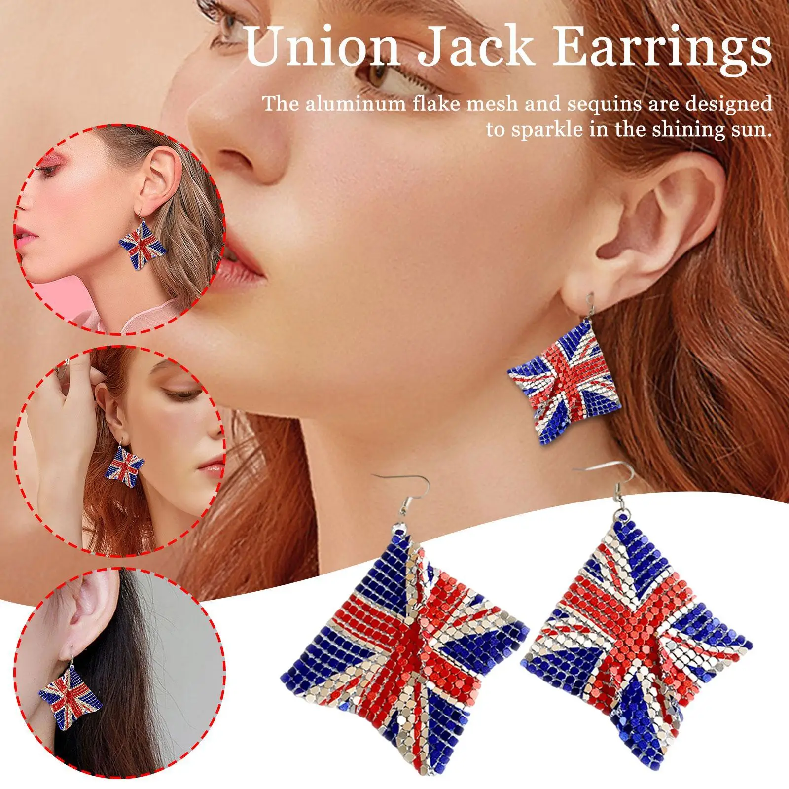 United Kingdom National Flag Loops Wooden Drop Earrings Britain England UNION JACK Design Print Dangle For Women Gifts
United Kingdom National Flag Loops Wooden Drop Earrings Britain England UNION JACK Design Print Dangle For Women Gifts
