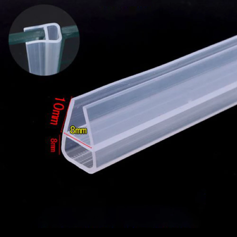 U Shape Glass Door Sealing Strip 2M 6/8/10/12mm Seal Strip Screen Bathroom Shower Water Silicone Door Bottom Anti Friction Strip
U Shape Glass Door Sealing Strip 2M 6/8/10/12mm Seal Strip Screen Bathroom Shower Water Silicone Door Bottom Anti Friction Strip