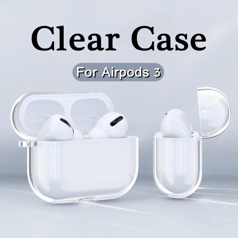 Transparent Cases For AirPods 3 Bluetooth-compatible Wireless Earphone Protective Cover For Airpods 3 TPU Clear Soft Case Shell
Transparent Cases For AirPods 3 Bluetooth-compatible Wireless Earphone Protective Cover For Airpods 3 TPU Clear Soft Case Shell
