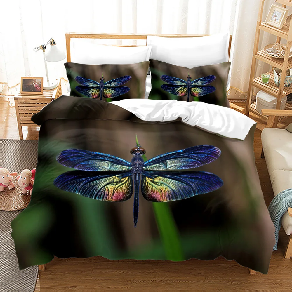 Dragonfly Polyester Duvet Cover Set King Queen Size Giant on Lake Bushes Nature Exotic Picture Art for Kid Boy Girls Dragonfly
Dragonfly Polyester Duvet Cover Set King Queen Size Giant on Lake Bushes Nature Exotic Picture Art for Kid Boy Girls Dragonfly