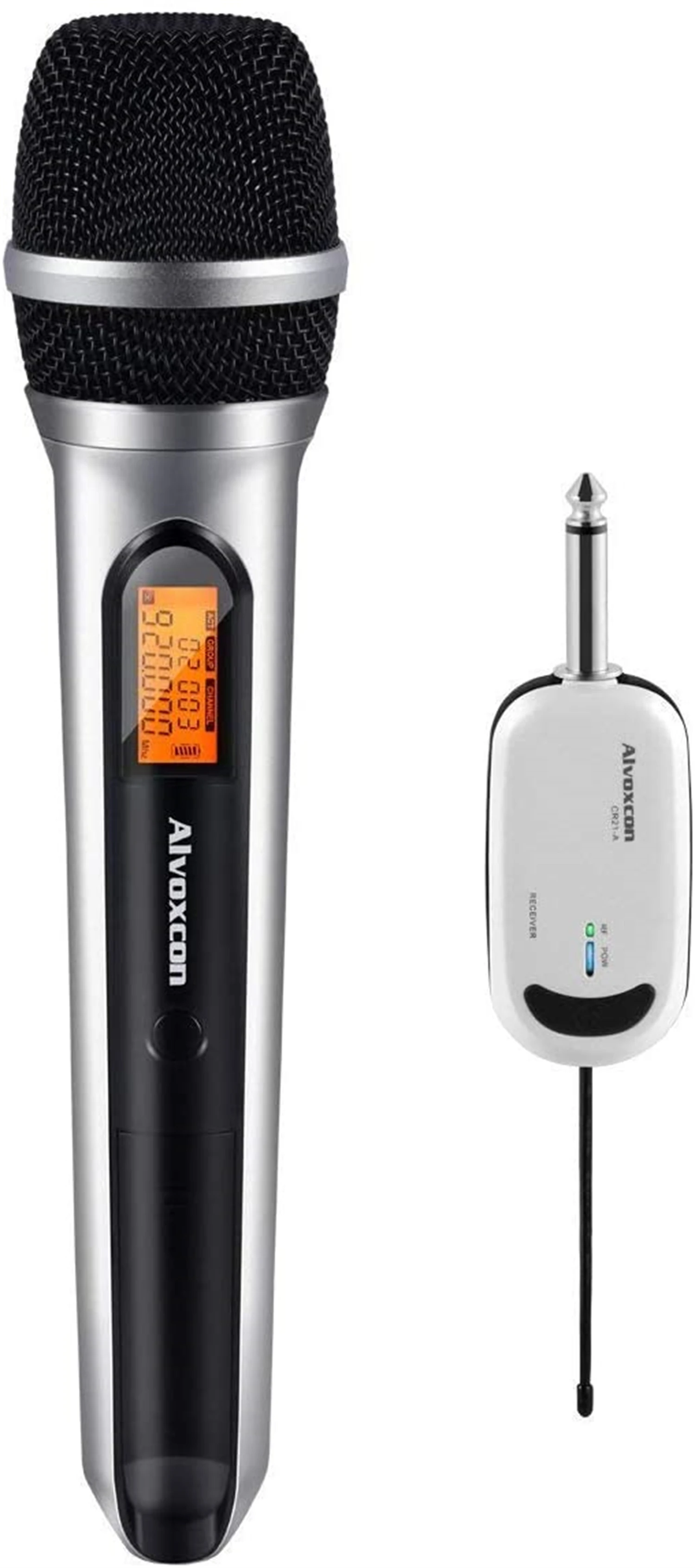 Wireless Microphone System, UHF Dynamic Handheld mic PA,Amplifier,Stereo,Conference, DJ, Vocal Recording, Singing, Church, Wed
Wireless Microphone System, UHF Dynamic Handheld mic PA,Amplifier,Stereo,Conference, DJ, Vocal Recording, Singing, Church, Wed