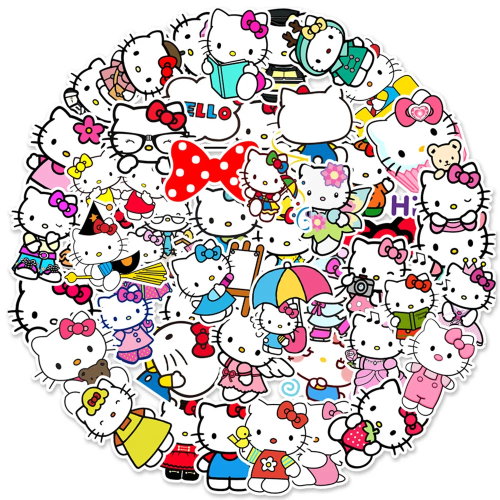 10/30/50pcs Cartoon Hello Kitty Kawaii Stickers Decals DIY Luggage Diary Water Bottle Laptop Waterproof Kids Cute Sticker Toys
10/30/50pcs Cartoon Hello Kitty Kawaii Stickers Decals DIY Luggage Diary Water Bottle Laptop Waterproof Kids Cute Sticker Toys
