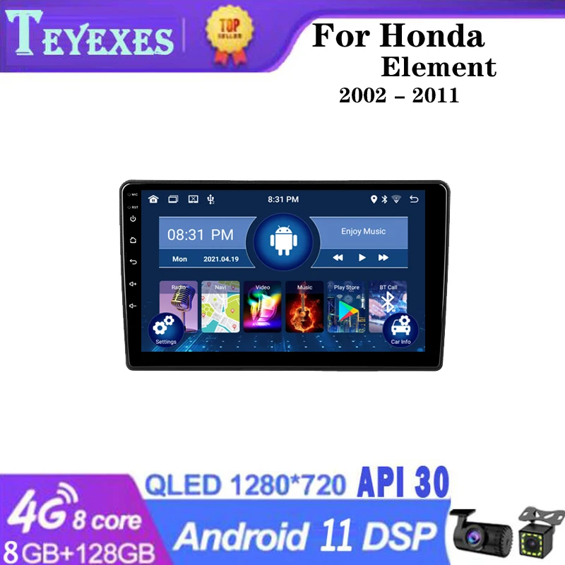 TEYEXES Carradio For Honda Element YH 2002 - 2011 Car Radio Stereo Multimedia Video Player Navigation GPS Android 11 2Din 2 din
TEYEXES Carradio For Honda Element YH 2002 - 2011 Car Radio Stereo Multimedia Video Player Navigation GPS Android 11 2Din 2 din