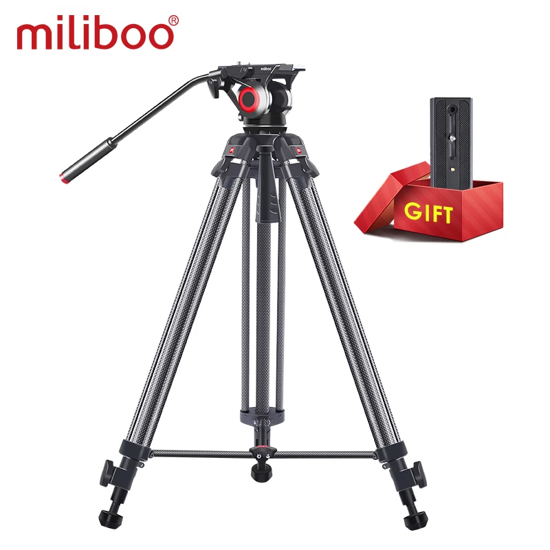 Miliboo MTT606 Travel Tripod Only 2.9kg Weight Hydraulic Fluid Damping Video HeaD for Digital SLR DSLR Camera extra QR plate
Miliboo MTT606 Travel Tripod Only 2.9kg Weight Hydraulic Fluid Damping Video HeaD for Digital SLR DSLR Camera extra QR plate