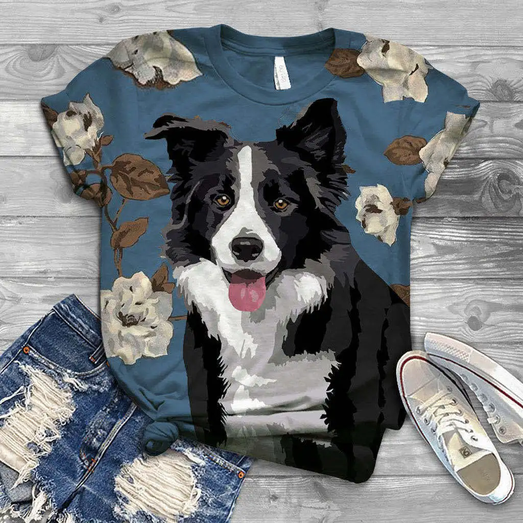 Women Harajuku T-shirts Cute 3D Animal Printing Summer Tshirt O-Neck Short Sleeve Top Shirt Girl Tee T-Shirt
Women Harajuku T-shirts Cute 3D Animal Printing Summer Tshirt O-Neck Short Sleeve Top Shirt Girl Tee T-Shirt