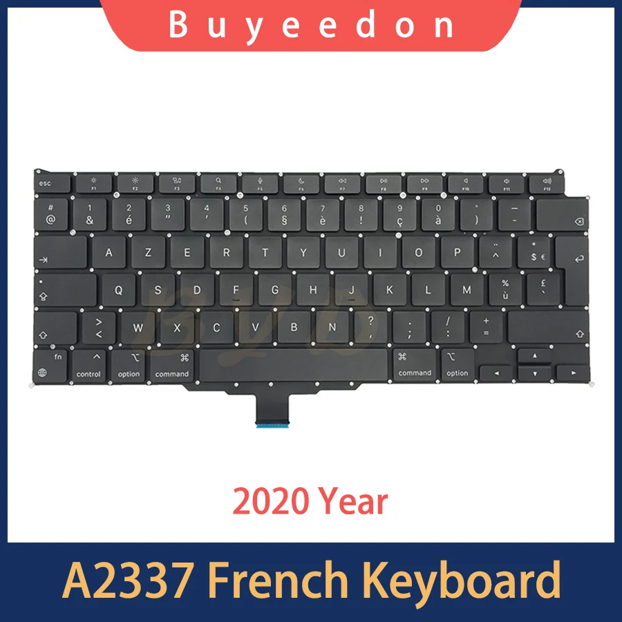 Новая клавиатура для ноутбука A2337 для Macbook Air 13 "M1 A2337, сменная клавиатура с французской раскладкой на 2020 год
Новая клавиатура для ноутбука A2337 для Macbook Air 13 "M1 A2337, сменная клавиатура с французской раскладкой на 2020 год
