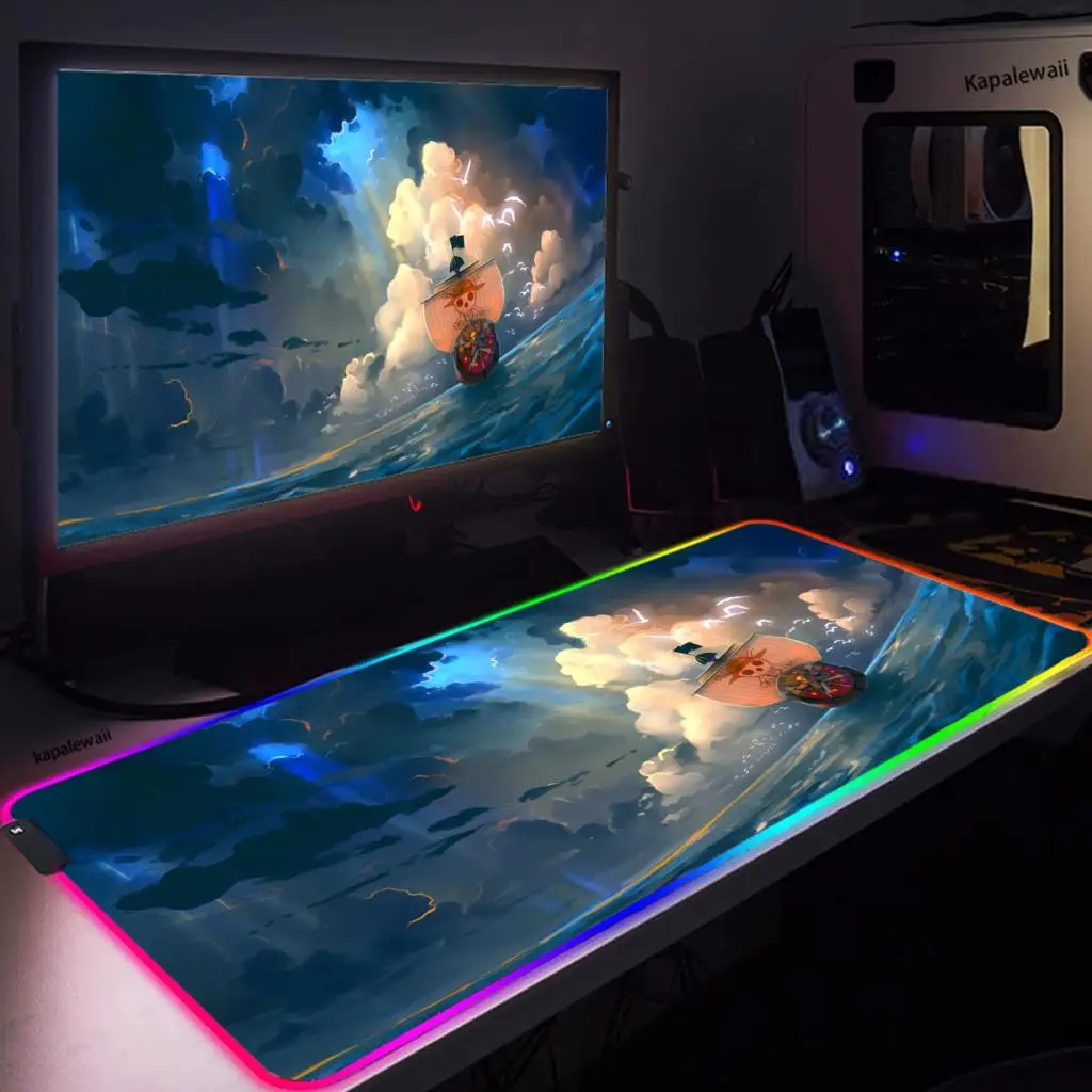 RGB Large Mouse Pad Gaming Mousepad Rubber Gamer Computer Mousemat Led Backlight Anime Carpet XXL Keyboard Desk Mat Pads
RGB Large Mouse Pad Gaming Mousepad Rubber Gamer Computer Mousemat Led Backlight Anime Carpet XXL Keyboard Desk Mat Pads