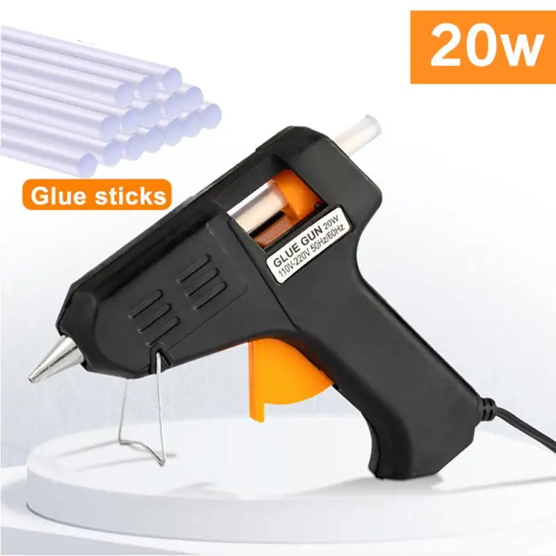 Hot Melt Glue Gun With 7mm 11mm Glue Sticks 60W Mini Electric Heating Household Hot Glue Gun Home DIY Tools Craft Repair Tools
Hot Melt Glue Gun With 7mm 11mm Glue Sticks 60W Mini Electric Heating Household Hot Glue Gun Home DIY Tools Craft Repair Tools