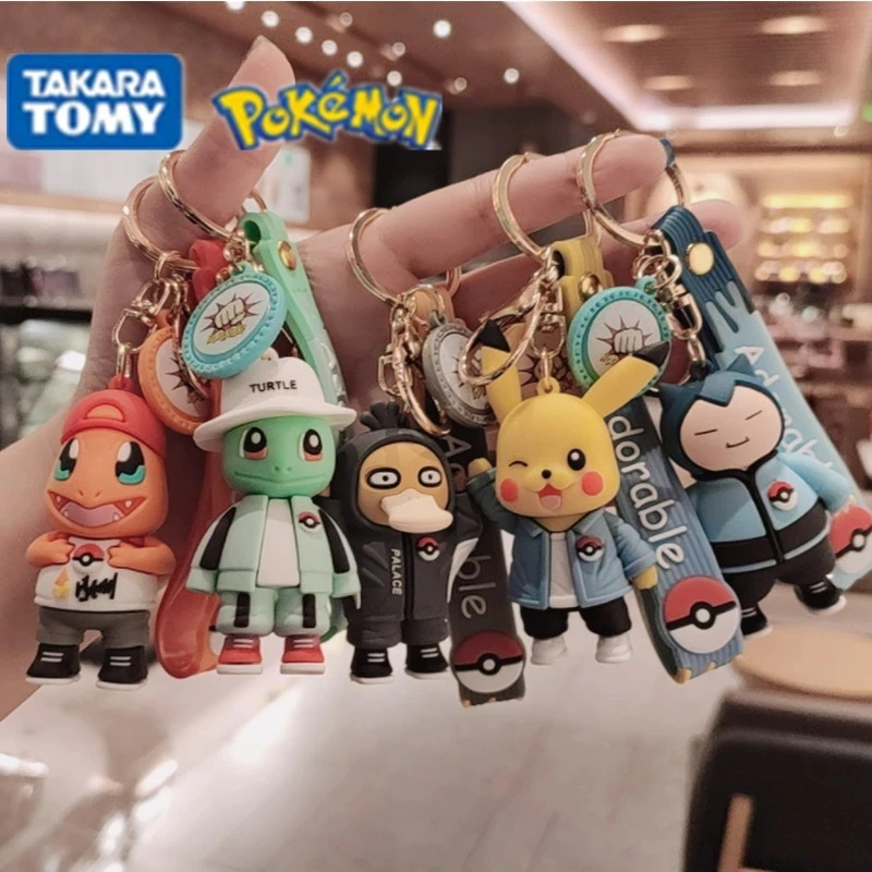 New Tomy Pokemon Keychain Pendant Figures Anime Pikachu Squirtle Charmander Psyduck Snorlax Doll Model Girls Gift Christmas Kids
New Tomy Pokemon Keychain Pendant Figures Anime Pikachu Squirtle Charmander Psyduck Snorlax Doll Model Girls Gift Christmas Kids