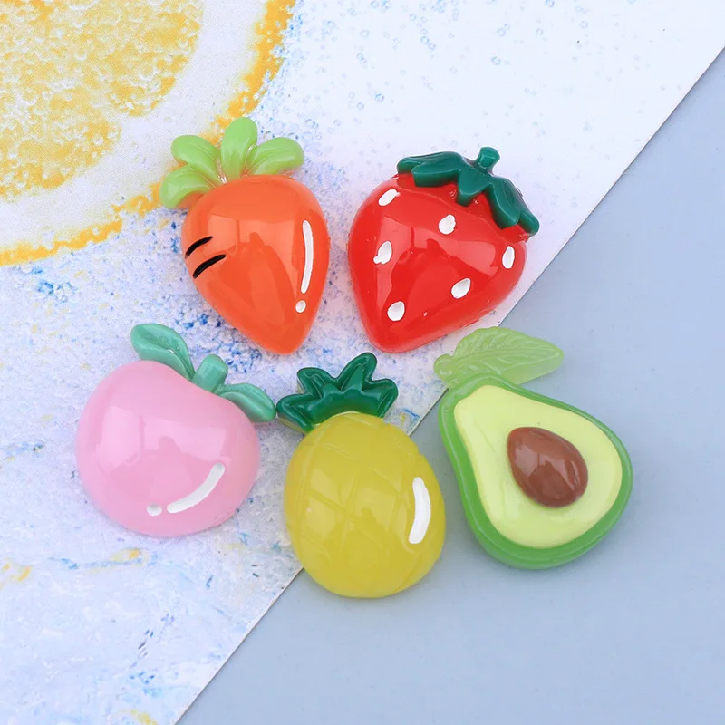 Kawaii Transparent Flat Back Fruits Vegetables Resin Strawberries Resins DIY Hair Bows Clips Accessories Cabochons Decoration
Kawaii Transparent Flat Back Fruits Vegetables Resin Strawberries Resins DIY Hair Bows Clips Accessories Cabochons Decoration