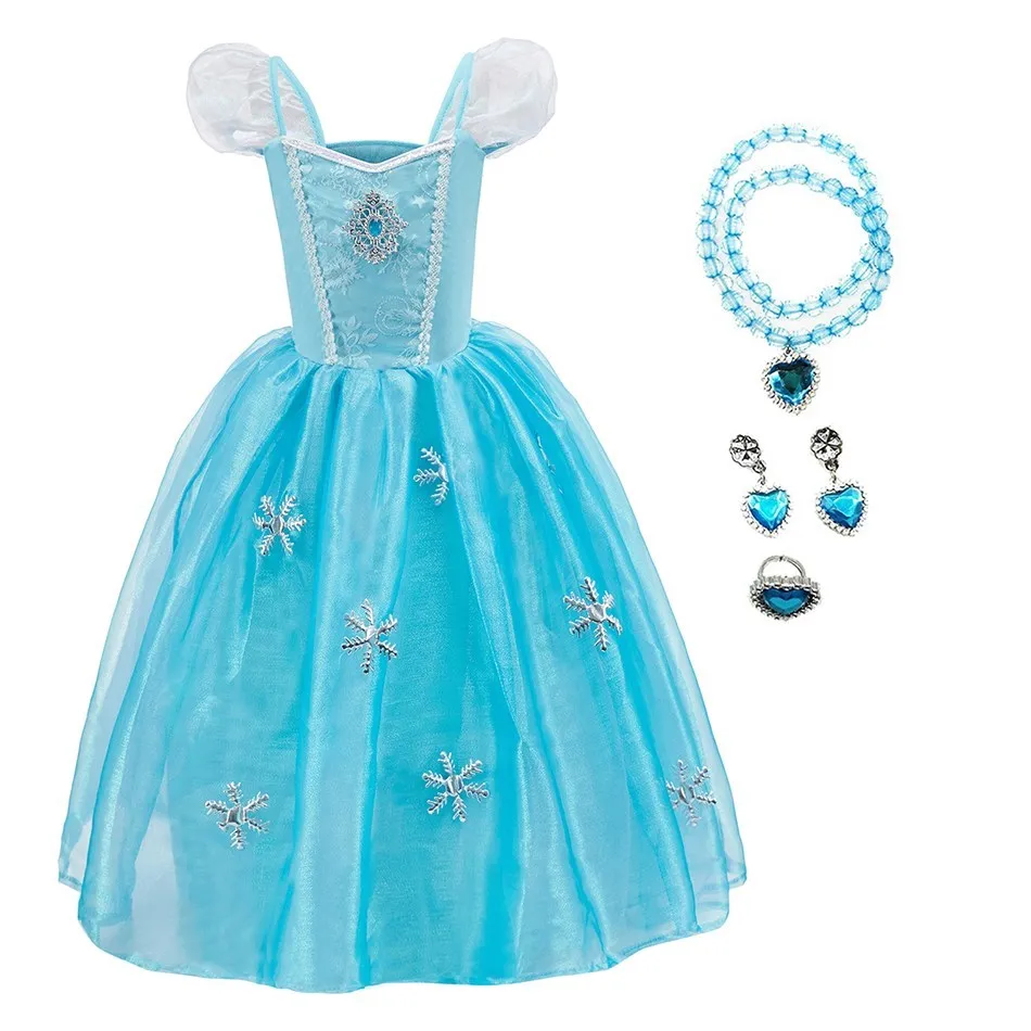 Snow Queen Gown Little Girls Summer Ball 3-10 Years Clothing Children Princess Dance Layered Dress Up Christmas Luxury costume
Snow Queen Gown Little Girls Summer Ball 3-10 Years Clothing Children Princess Dance Layered Dress Up Christmas Luxury costume