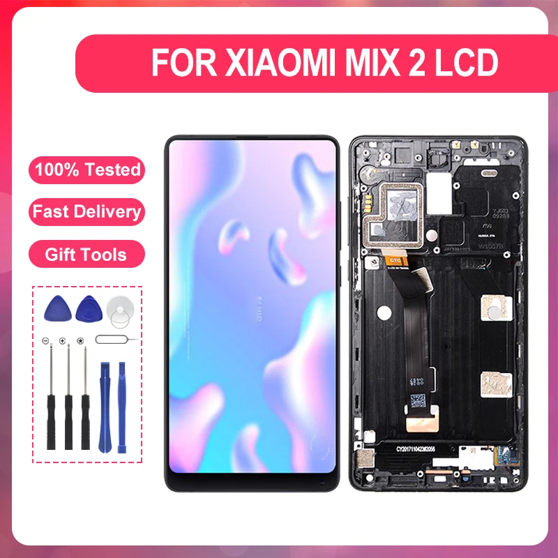 1Pcs 5.99 Inch MI MIX 2 Display For Xiaomi Mix 2 Lcd Touch Panel Screen Digitizer Assembly Repair Parts Free Shipping With Tools
1Pcs 5.99 Inch MI MIX 2 Display For Xiaomi Mix 2 Lcd Touch Panel Screen Digitizer Assembly Repair Parts Free Shipping With Tools