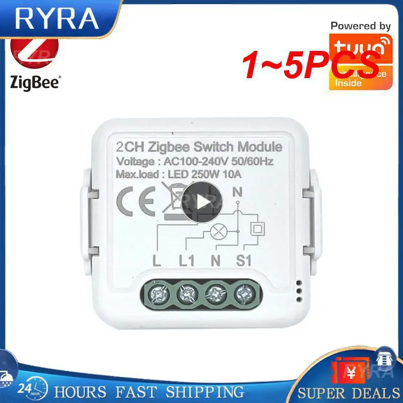 Умный Wi-Fi модуль Tuya, 1 ~ 5 шт., потайной переключатель для рулонного затвора, электрический мотор, 1/2 клавиши, совместимый с Alexa Home
Умный Wi-Fi модуль Tuya, 1 ~ 5 шт., потайной переключатель для рулонного затвора, электрический мотор, 1/2 клавиши, совместимый с Alexa Home