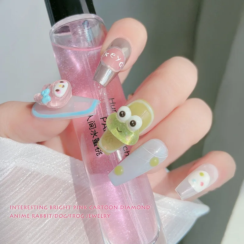 5Pcs Cartoon Sanrio Cinnamoroll Nail Jewelry Accessories Sanrio Hand-Painted Resin Diamond Cute Kuromi Diy Charms Accessories 
5Pcs Cartoon Sanrio Cinnamoroll Nail Jewelry Accessories Sanrio Hand-Painted Resin Diamond Cute Kuromi Diy Charms Accessories