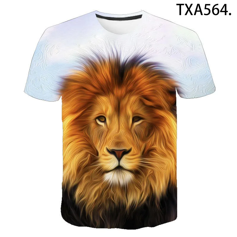 New Summer Animal Lion 3D T Shirts Casual Men Women Children Fashion Short Sleeve Boy girl Kids Printed Cartoon Cool Tops Tee
New Summer Animal Lion 3D T Shirts Casual Men Women Children Fashion Short Sleeve Boy girl Kids Printed Cartoon Cool Tops Tee