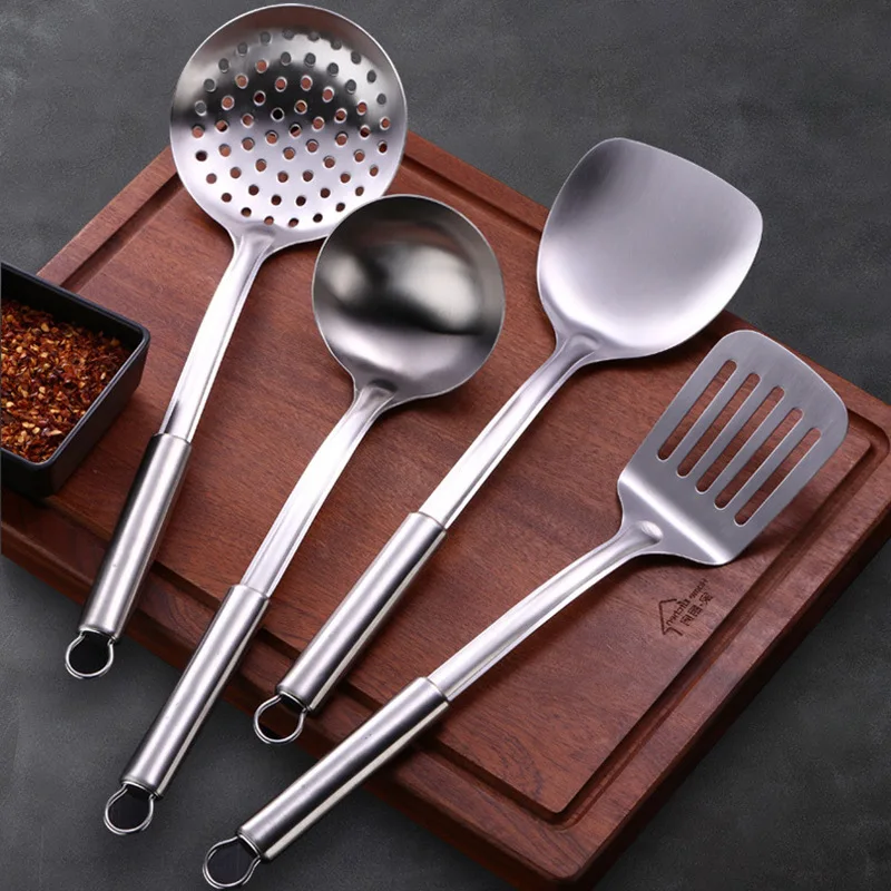 Stainless Steel Soup Spoon Colander Frying Shovel Spatula Ladle Scoop Tableware Kitchen Cooking Utensils Household Kitchenware
Stainless Steel Soup Spoon Colander Frying Shovel Spatula Ladle Scoop Tableware Kitchen Cooking Utensils Household Kitchenware
