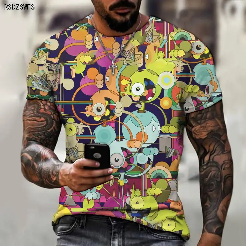 Funny hip-hop stitching funny 3D pattern T-shirt new casual fashion men's clothing 3D printing street Harajuku oversized 5XL
Funny hip-hop stitching funny 3D pattern T-shirt new casual fashion men's clothing 3D printing street Harajuku oversized 5XL