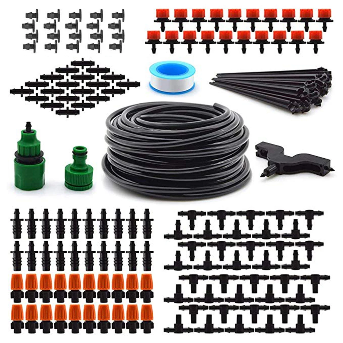 DIY Garden Drip & Spray Irrigation System Plant Automatic Watering Hose Kit Adjustable Irrigation Equipment Set DIY DIY
DIY Garden Drip & Spray Irrigation System Plant Automatic Watering Hose Kit Adjustable Irrigation Equipment Set DIY DIY