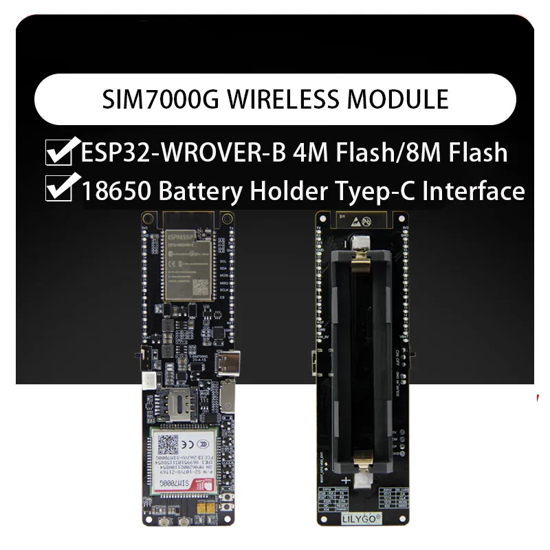 SIMCOM SIM7000G SIM7600E-H Global Band NB-IoT Module TE CAT-M1(eMTC) ESP32-WROVER-B беспроводной модуль Lora 915MHz 868MHz shield
SIMCOM SIM7000G SIM7600E-H Global Band NB-IoT Module TE CAT-M1(eMTC) ESP32-WROVER-B беспроводной модуль Lora 915MHz 868MHz shield