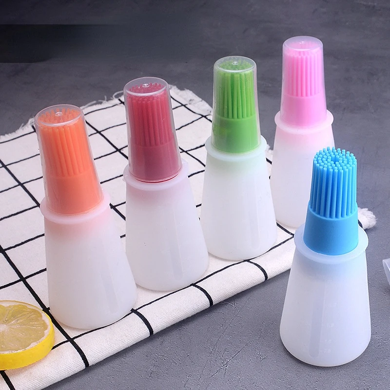 Silicone BBQ Oil Brush High Temperature Resistant Bottle Barbecue Brush Household Bakery Accessories Pancake Brush Oil Tool
Silicone BBQ Oil Brush High Temperature Resistant Bottle Barbecue Brush Household Bakery Accessories Pancake Brush Oil Tool