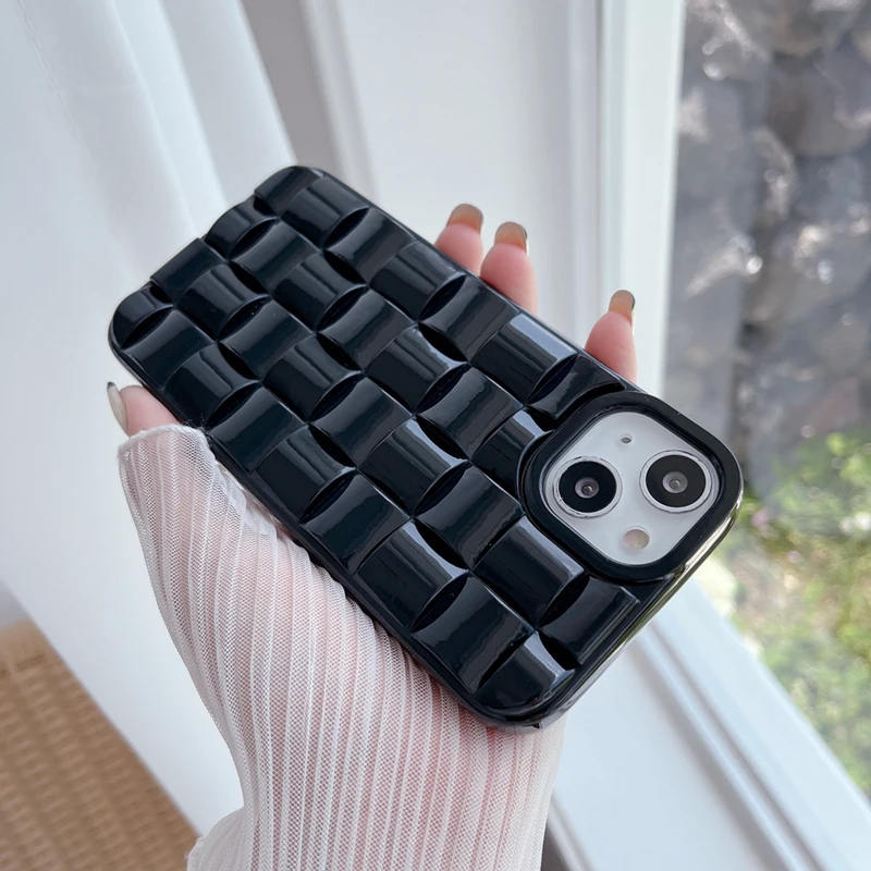 13 Pro Case Luxury Black Cube ICE Block Silicone Cover for iPhone 11 Pro Max 12 XR X XS 7 8 Plus Fashion Phone Cases 13 Mini 
13 Pro Case Luxury Black Cube ICE Block Silicone Cover for iPhone 11 Pro Max 12 XR X XS 7 8 Plus Fashion Phone Cases 13 Mini