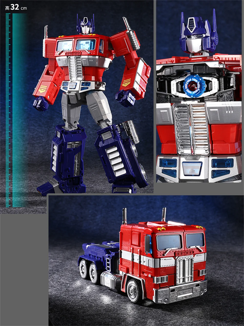 NEW in stock Transformation YUEXING XP-10 XP10 MPP10 MPP-10 32CM OP Commander Metal Action Figure Robot
NEW in stock Transformation YUEXING XP-10 XP10 MPP10 MPP-10 32CM OP Commander Metal Action Figure Robot