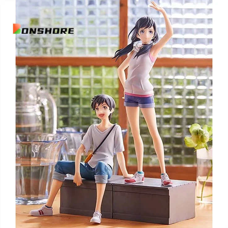 12-19cm Weathering With You Anime Figure Morishima Hodaka Amano Hina Pvc Statue Handmade Model Collection Ornament Toy Gifts
12-19cm Weathering With You Anime Figure Morishima Hodaka Amano Hina Pvc Statue Handmade Model Collection Ornament Toy Gifts