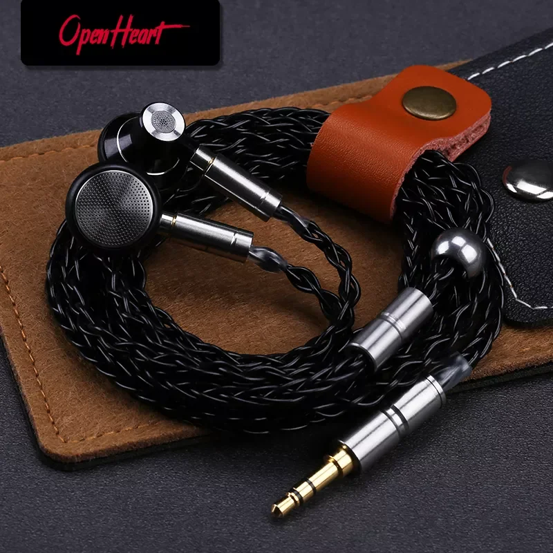 OPENHEART Wired Earphone Clear Detail Sound Metal headset with mmcx Flat Headphone HiFi Earbuds High Quality Durable Personality
OPENHEART Wired Earphone Clear Detail Sound Metal headset with mmcx Flat Headphone HiFi Earbuds High Quality Durable Personality