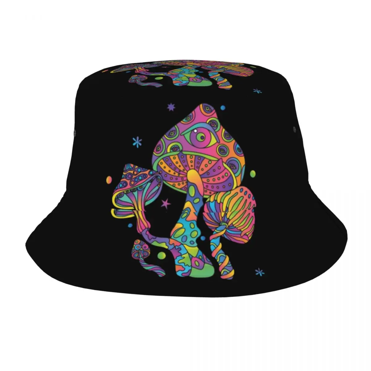 Trippy Colourful Psychedelic Mushrooms Bucket Hats Streetwear Summer Sun Hat for Women Men Hiking Fishing Caps Packable Bob Hat
Trippy Colourful Psychedelic Mushrooms Bucket Hats Streetwear Summer Sun Hat for Women Men Hiking Fishing Caps Packable Bob Hat