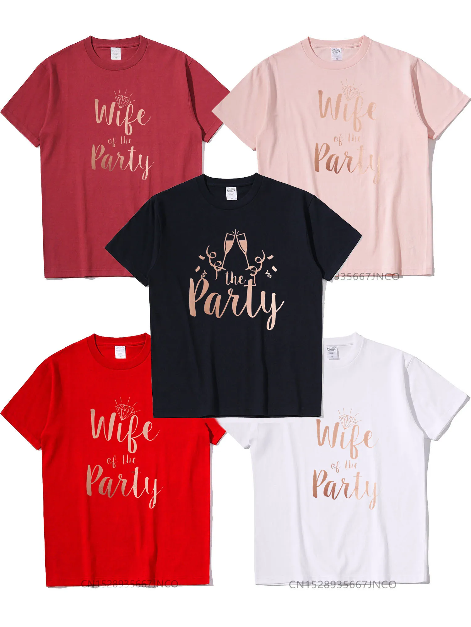 the Party 100% Cotton Femme Bridesmaid EVJF Shirt Girl Party Couple Matching Wedding Top Women Team To Be Bride Clothes
the Party 100% Cotton Femme Bridesmaid EVJF Shirt Girl Party Couple Matching Wedding Top Women Team To Be Bride Clothes