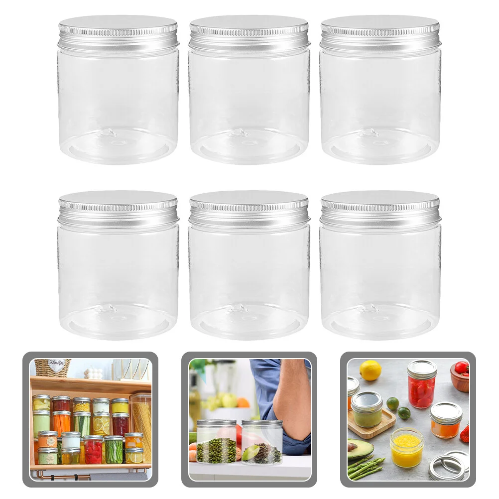 Cookie Jar Houehold Storage Containers Can Portable Mason Jars Food Holder Salad Honey Sealed
Cookie Jar Houehold Storage Containers Can Portable Mason Jars Food Holder Salad Honey Sealed