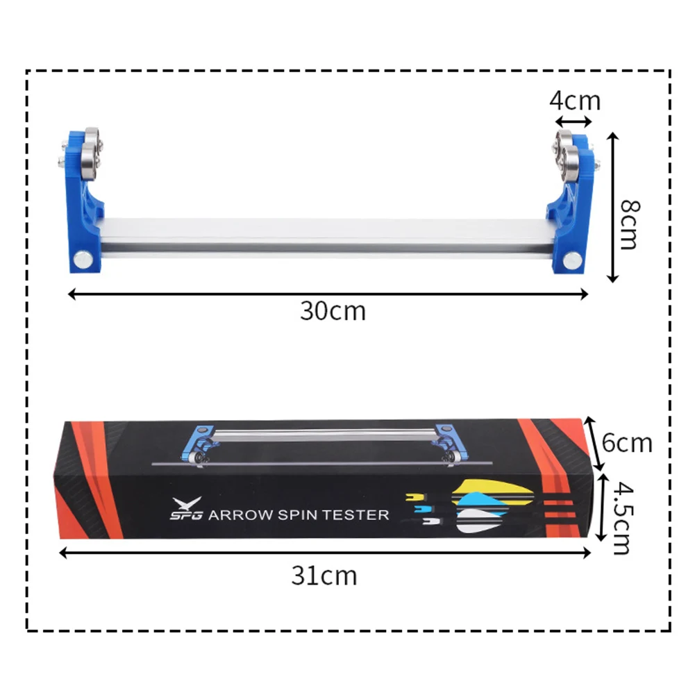 Straightness Tester Arrow Detector 248g 31*6*4.5cm Accessories Aluminum Alloy+PE Archery Equipment Arrow Shaft
Straightness Tester Arrow Detector 248g 31*6*4.5cm Accessories Aluminum Alloy+PE Archery Equipment Arrow Shaft