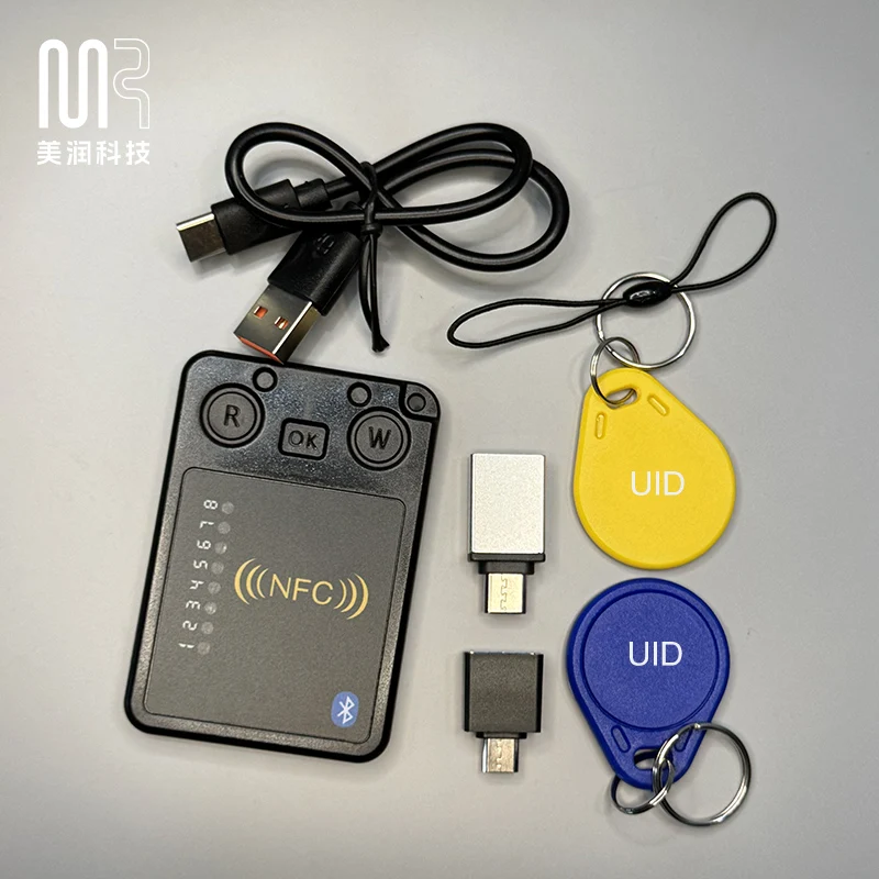 RFID Chameleon Ultra Smart Chip Reader ISO14443 Обнаружение ключей EM125KHZ IC 13,56 МГц Декодирование значка RFID-эмулятор
RFID Chameleon Ultra Smart Chip Reader ISO14443 Обнаружение ключей EM125KHZ IC 13,56 МГц Декодирование значка RFID-эмулятор